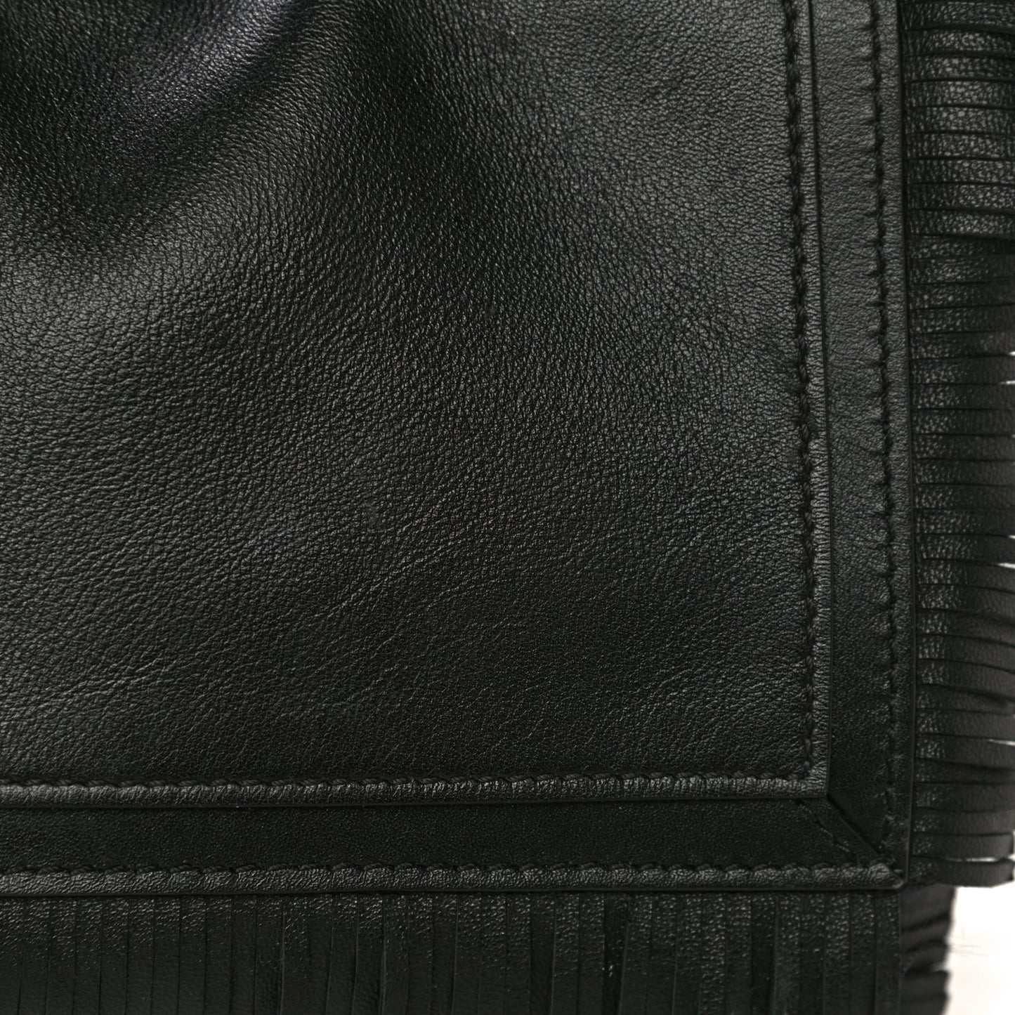 Calfskin The Rope Crossbody Bag Black