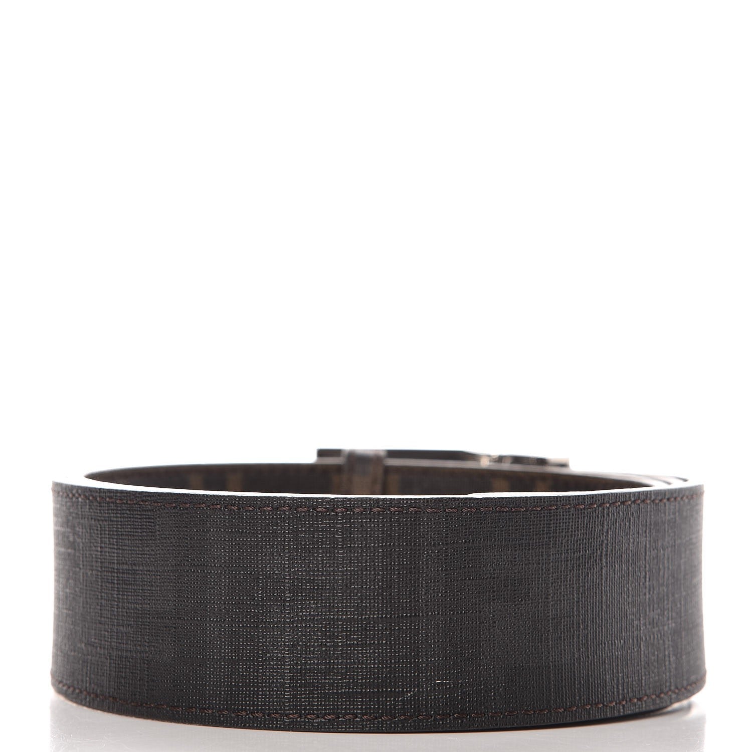 Fendi Zucca Spalmati FF Buckle Belt Tobacco 6 of 6