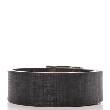 Fendi Zucca Spalmati FF Buckle Belt Tobacco 6 of 6