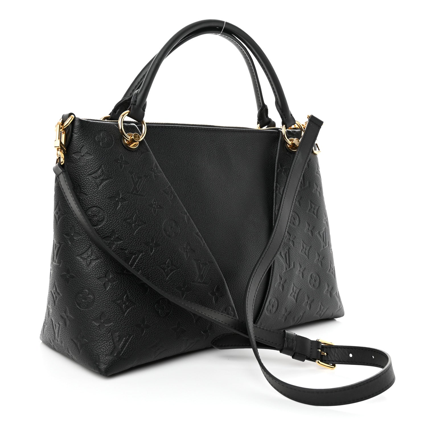 Louis Vuitton Empreinte V Tote MM Black 3 of 9
