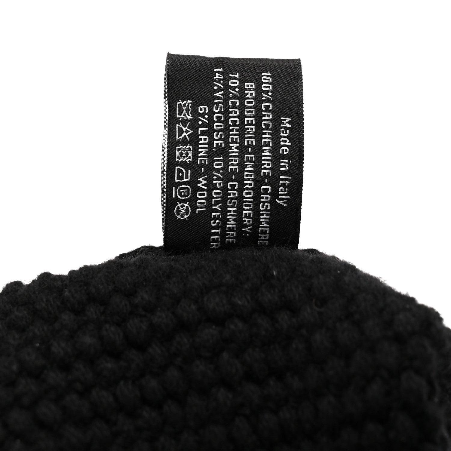 Chanel Cashmere CC Beanie Hat Black Pink 1877386 – FASHIONPHILE