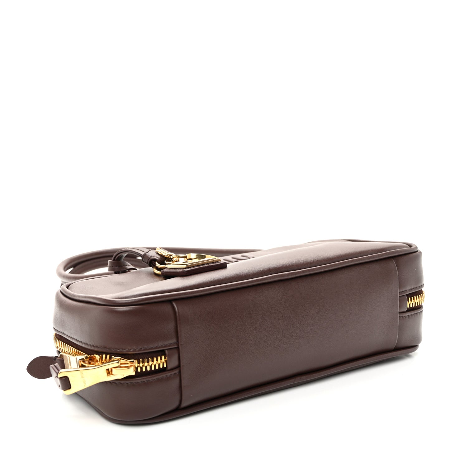 Nappa Small Beau Top Handle Bag Briarwood