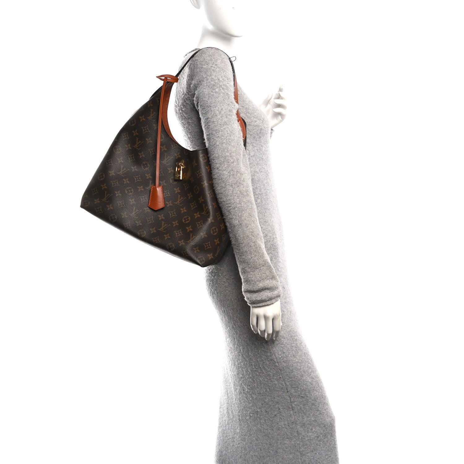 Louis Vuitton Monogram Flower Hobo Caramel 2 of 9