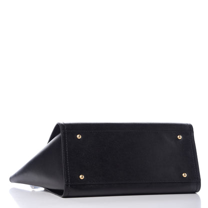 Chanel Caviar Small Studded Deauville Tote Black 5 of 9