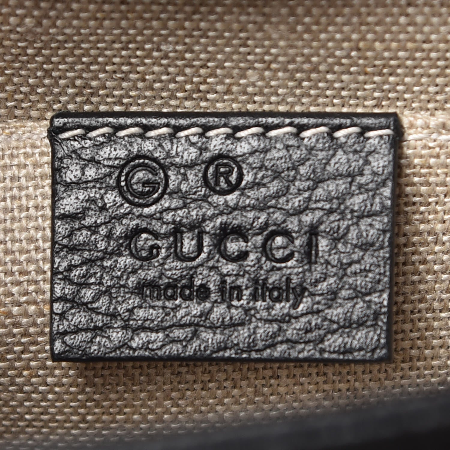 Gucci Dollar Calfskin Small Interlocking G Shoulder Bag Black 8 of 11