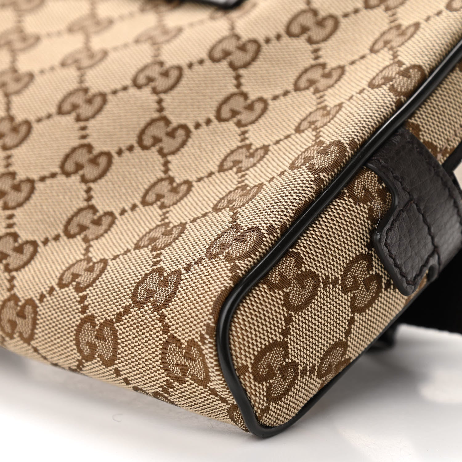 Gucci Monogram Belt Bag Dark Brown 11 of 11