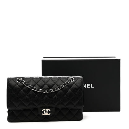 Chanel Caviar Quilted Medium Double Flap Black 11 of 11