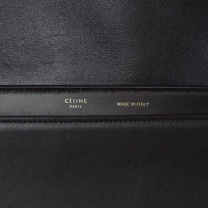 Celine Bullhide Calfskin Small Tri-Color Trapeze Almond 7 of 16