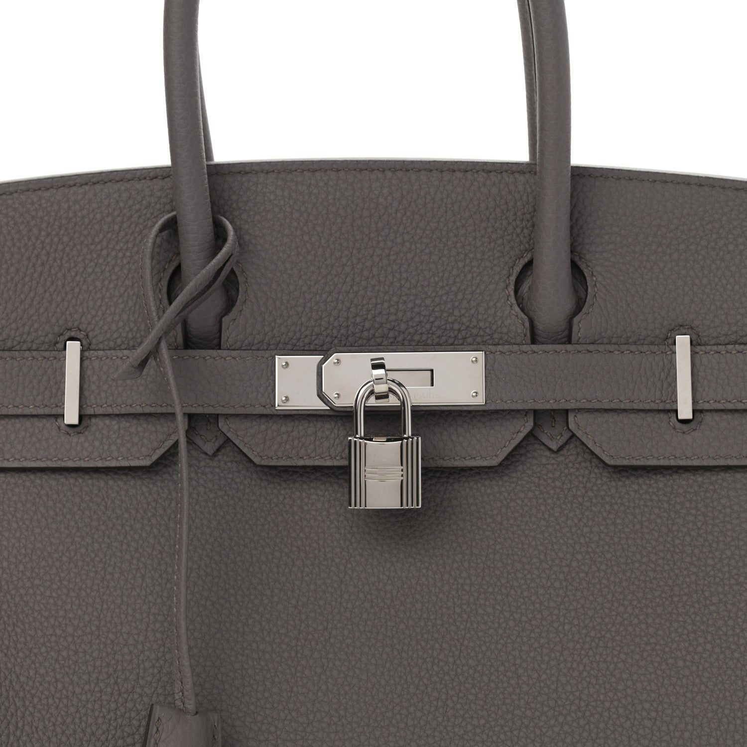 Hermes Togo Birkin 30 Etain 7 of 11