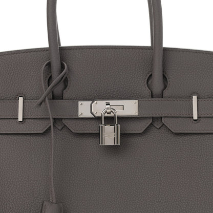 Hermes Togo Birkin 30 Etain 7 of 11