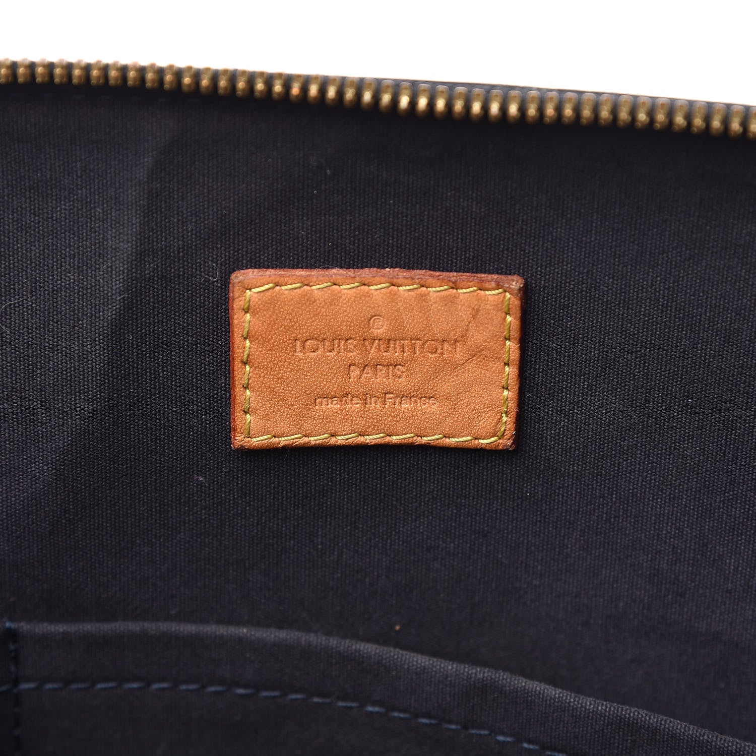Louis Vuitton Vernis Alma MM Blue Infini 6 of 19