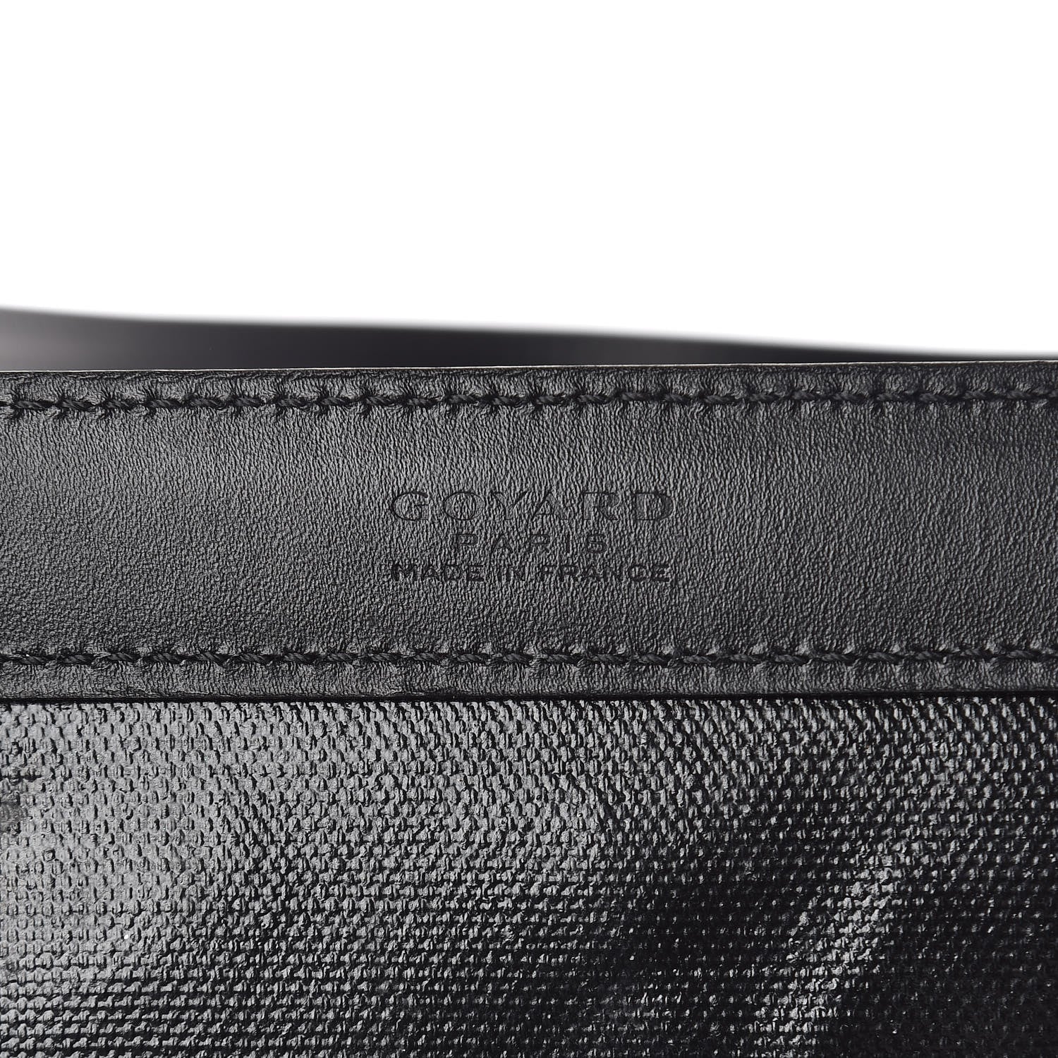 Goyard Goyardine Bellechasse PM Black 6 of 9