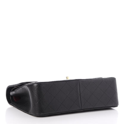 Chanel Caviar Quilted Jumbo Double Flap Black 4 of 7