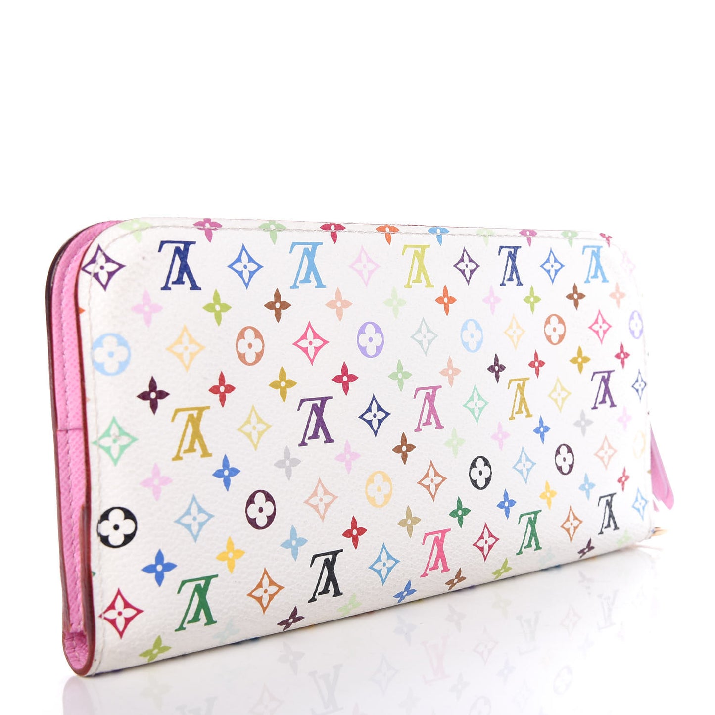 Monogram Multicolor Insolite Wallet White Litchi