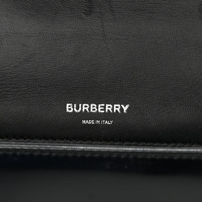 Burberry Patent Quilted Horseferry Print Small Lola Bag Black 6 of 11