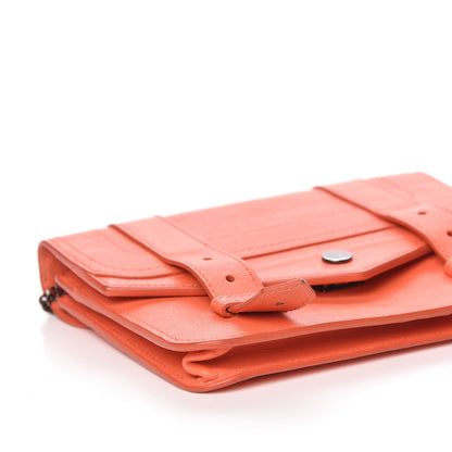 Proenza Schouler Lambskin PS1 Large Chain Wallet Grapefruit 13 of 14