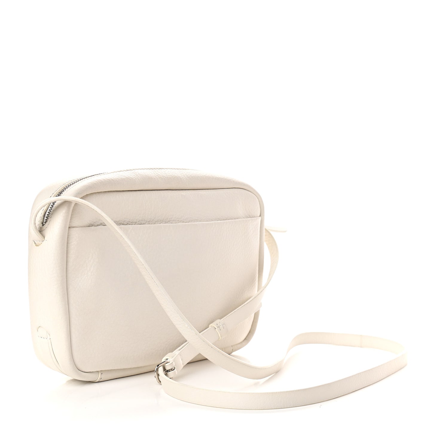 Calfskin Logo S Everyday Camera Bag White