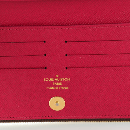 Louis Vuitton Monogram Adele Wallet Fuchsia 6 of 7