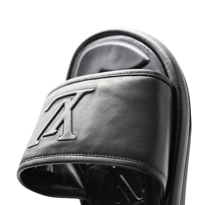 Louis Vuitton Lambskin Magnetic Flat Mule 36 Black 9 of 9