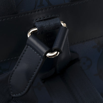 Louis Vuitton Monogram Aquagarden Christopher MM Backpack Abyss Blue 12 of 14