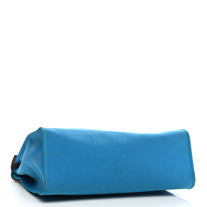 Hermes Toile Vache Hunter Herbag Zip 39 MM Bleu Zanzibar 6 of 12