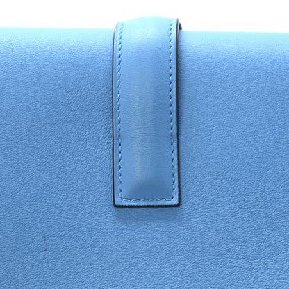 Hermes Swift Verso Jige Elan 29 Clutch Bleu Frida Rose Mexico 11 of 11