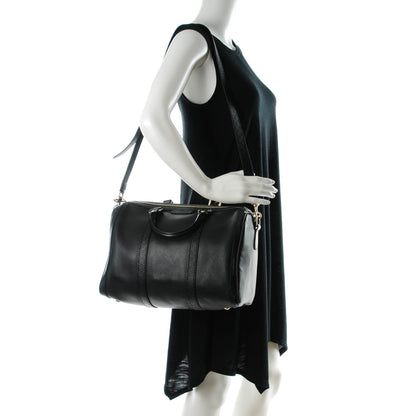 Gucci Calfskin Microguccissima Trim Medium Boston Black 2 of 7