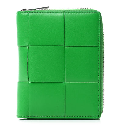 Bottega Veneta Nappa Maxi Intrecciato Zip Wallet Parakeet 1 of 5
