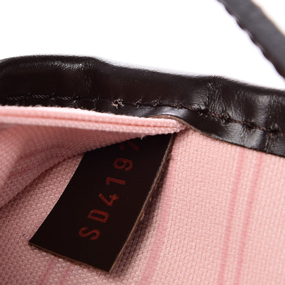 Louis Vuitton Damier Ebene Neo Neverfull MM Rose Ballerine 8 of 8