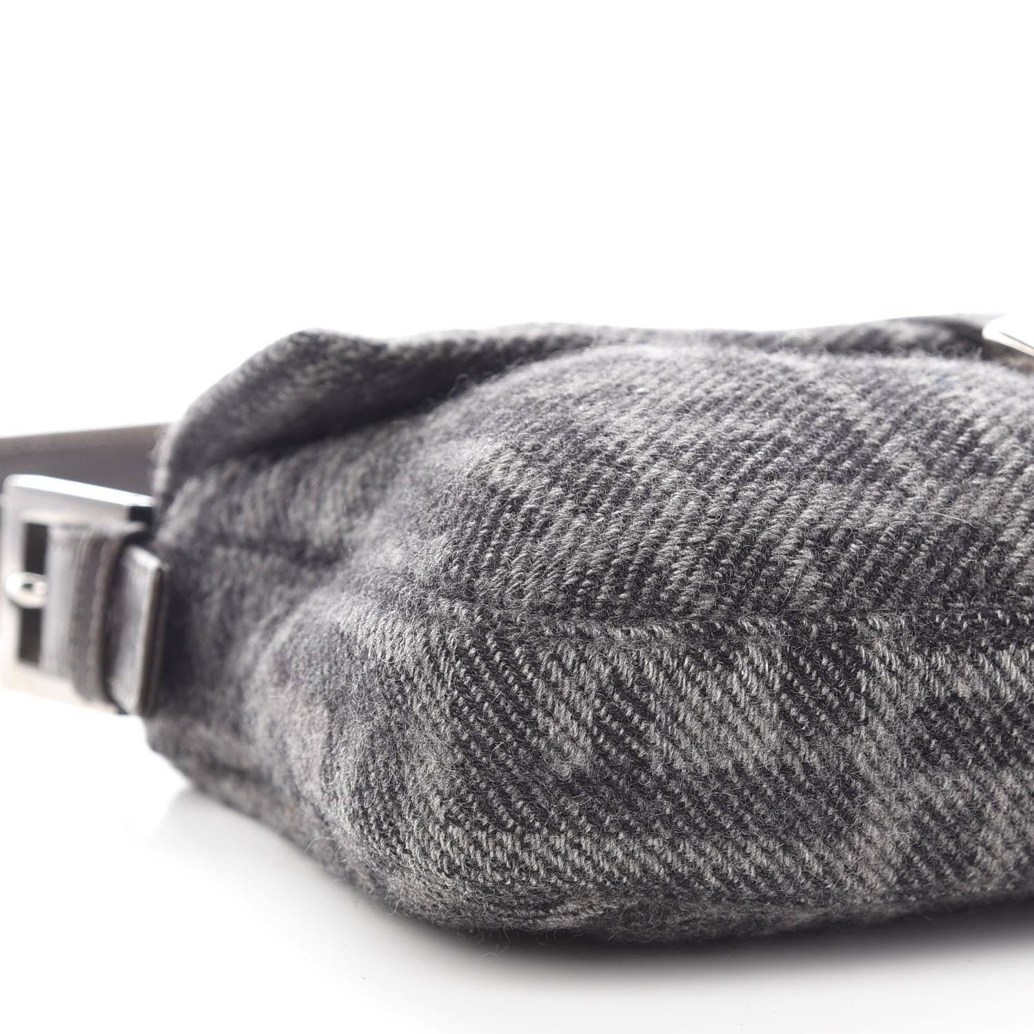 Fendi Wool Zucca Baguette Grey 8 of 10