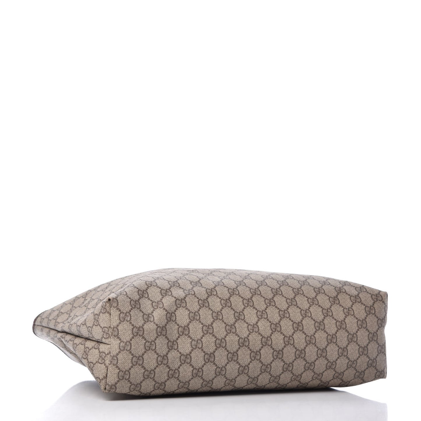 GG Plus Monogram Medium Signature Web Loop Tote Brown