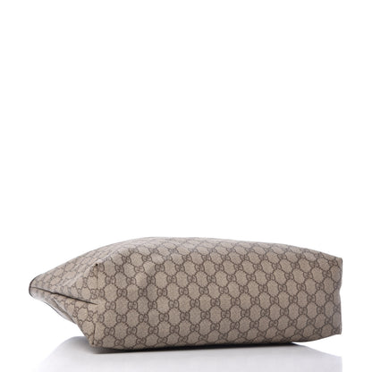 Gucci GG Plus Monogram Medium Signature Web Loop Tote Brown 4 of 10