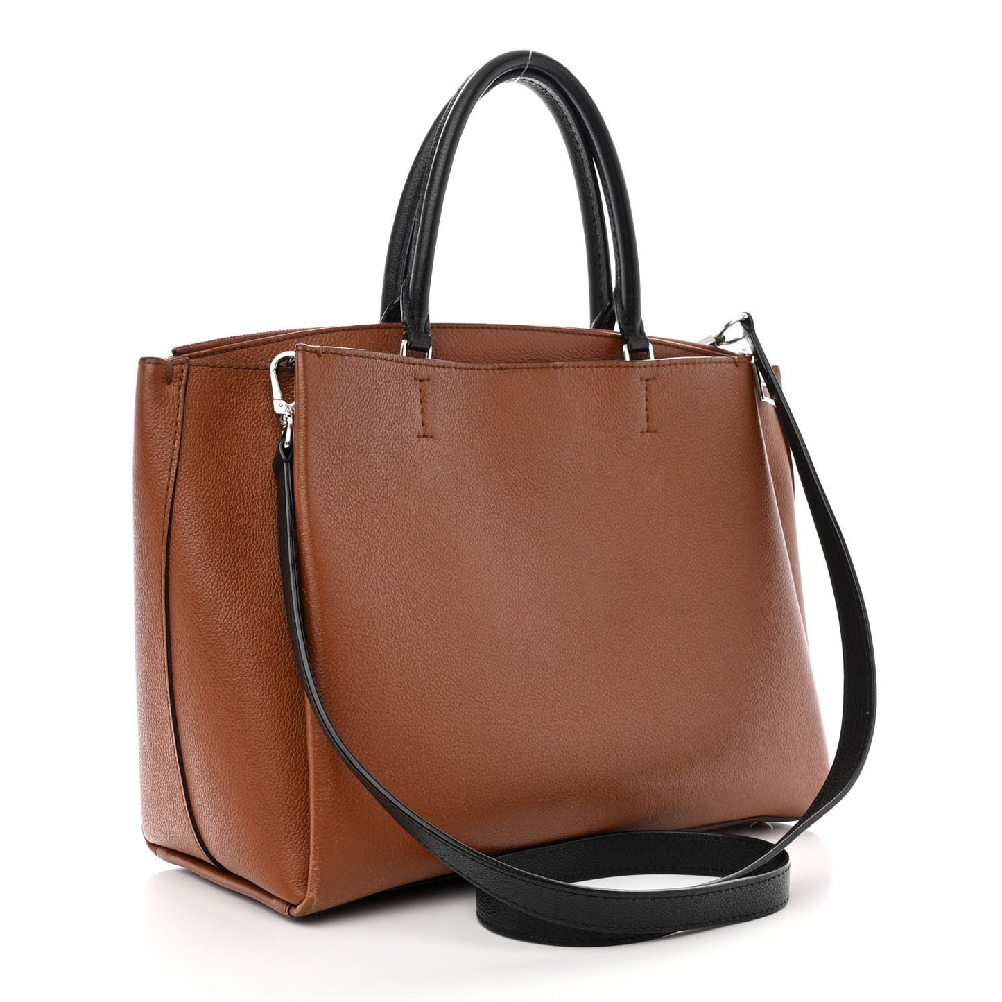 Calfskin Lockmeto Caramel Creme Black