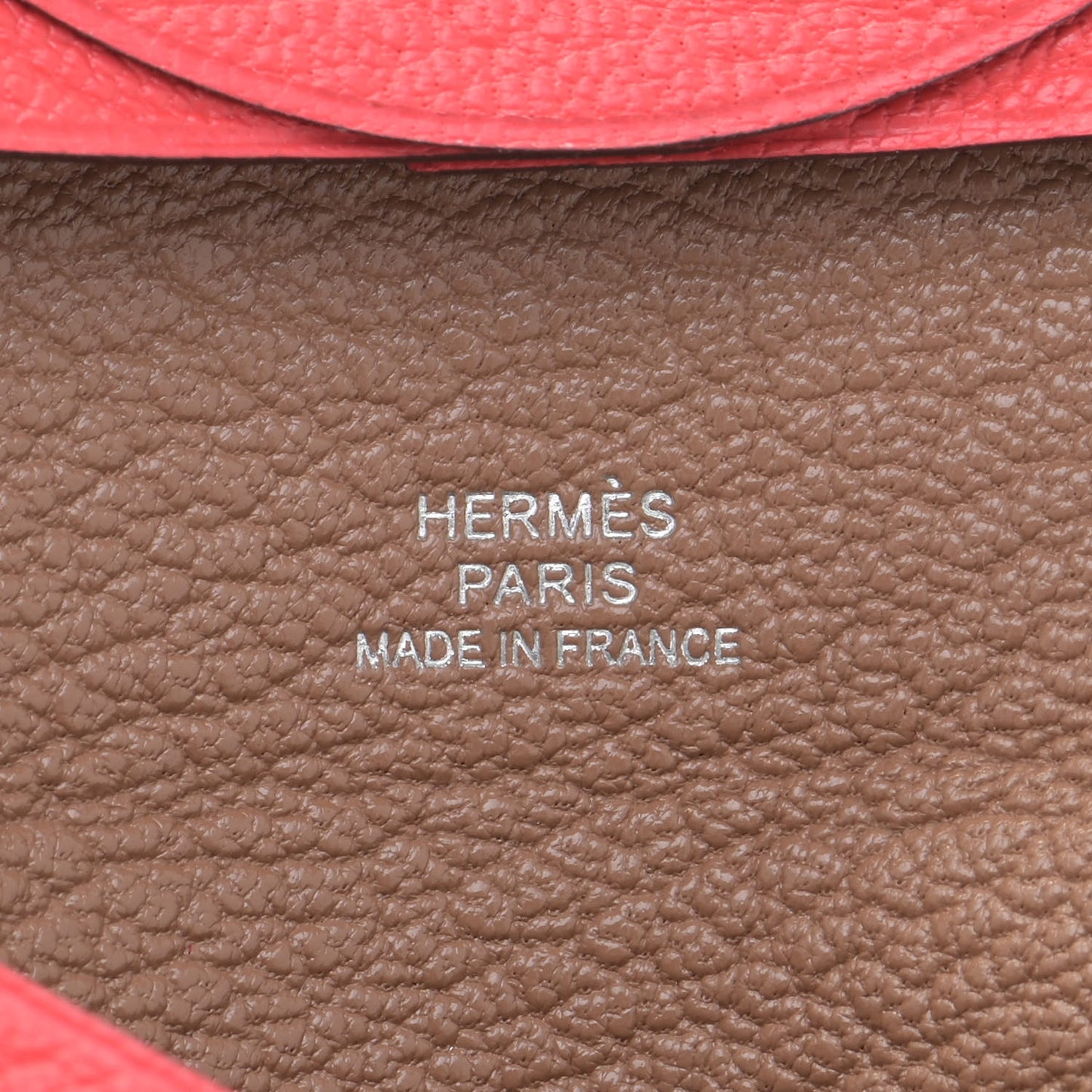 Chevre Mysore Bastia Verso Coin Purse Rose Texas Quebracho