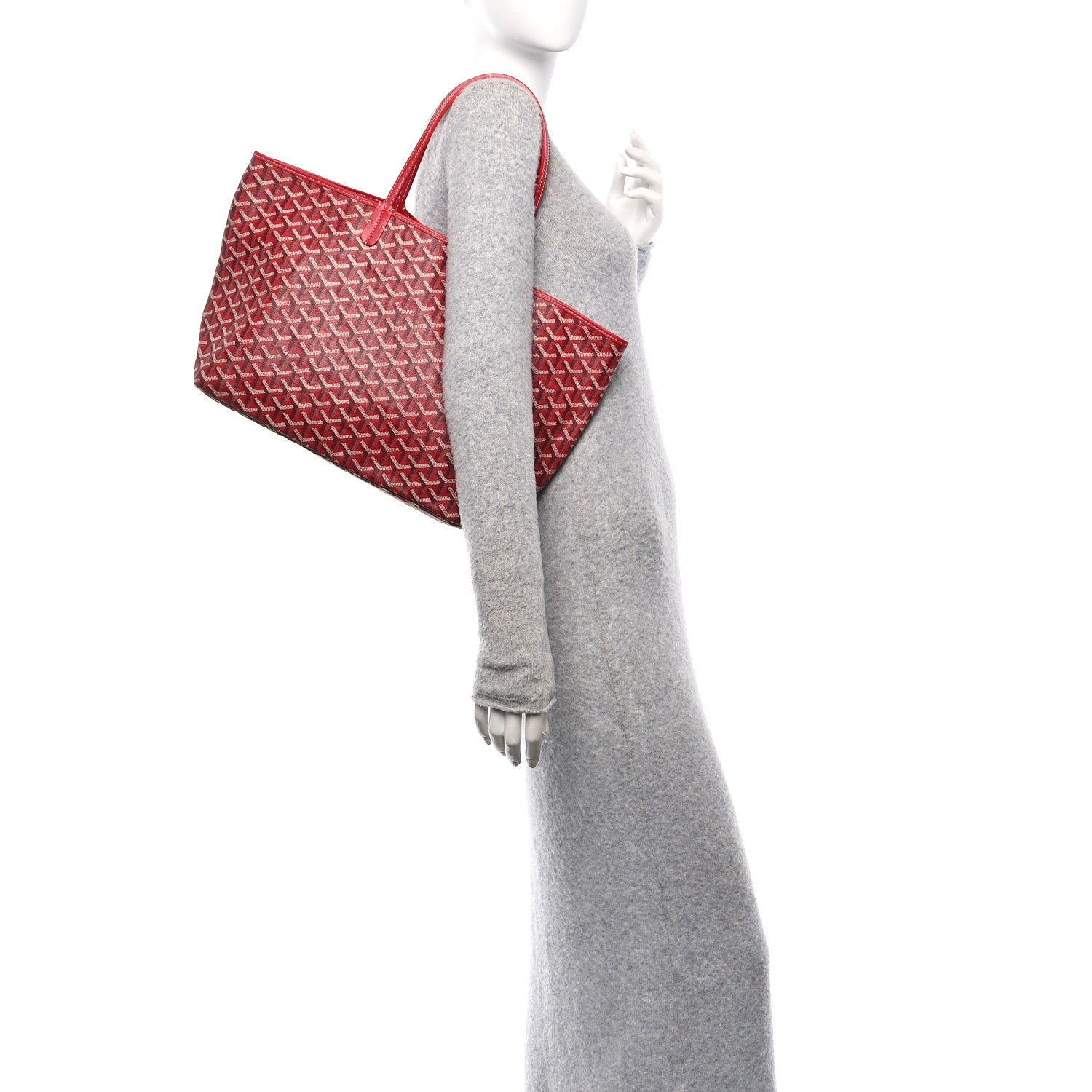 Goyard Goyardine Saint Louis PM Red 2 of 12