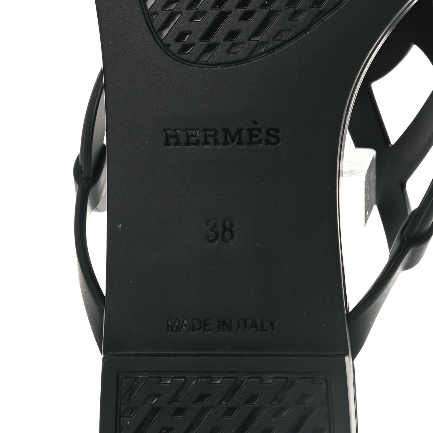 Rubber Womens Egerie Sandals 38 Black