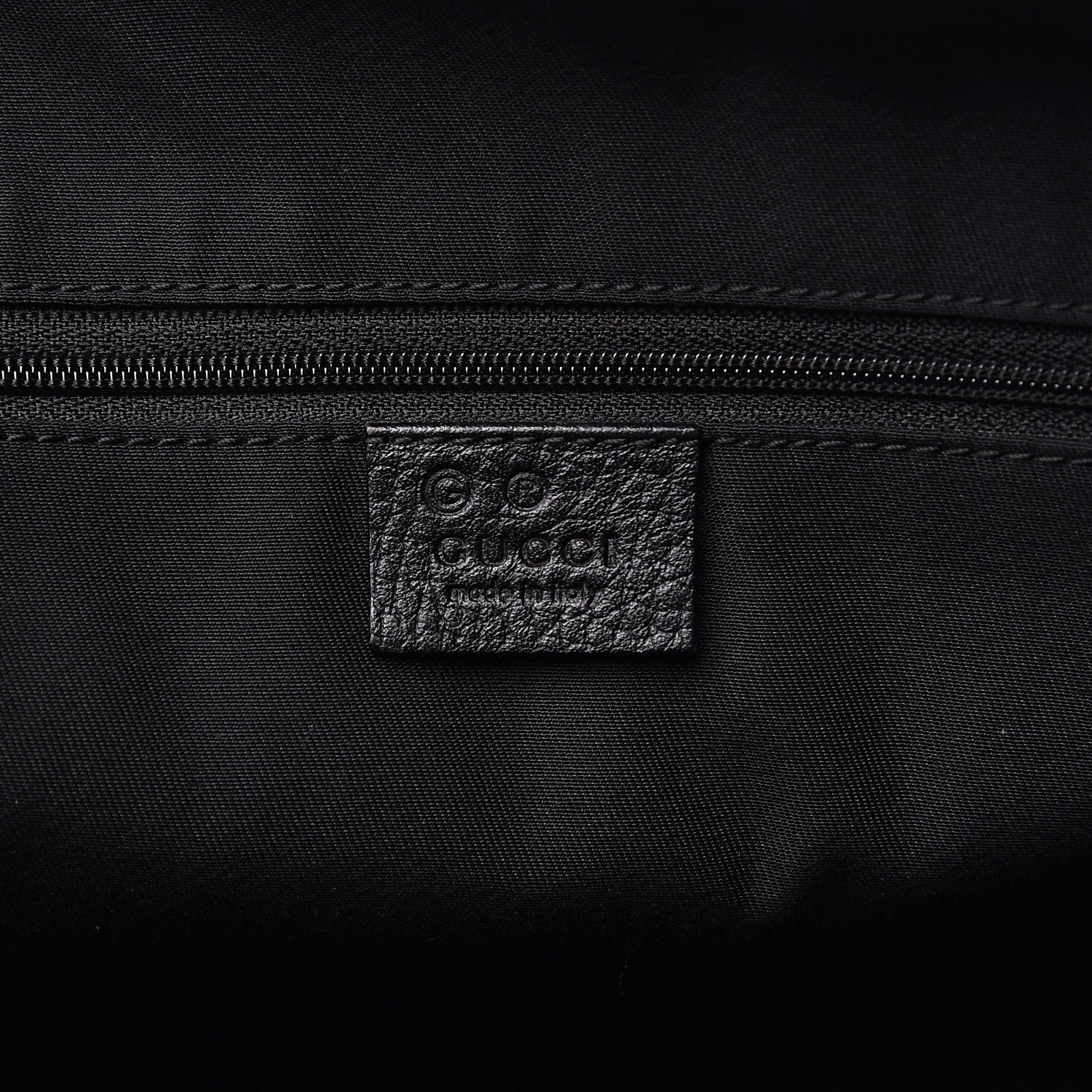 Gucci Nylon Monogram Medium Abbey Tote Black 5 of 11