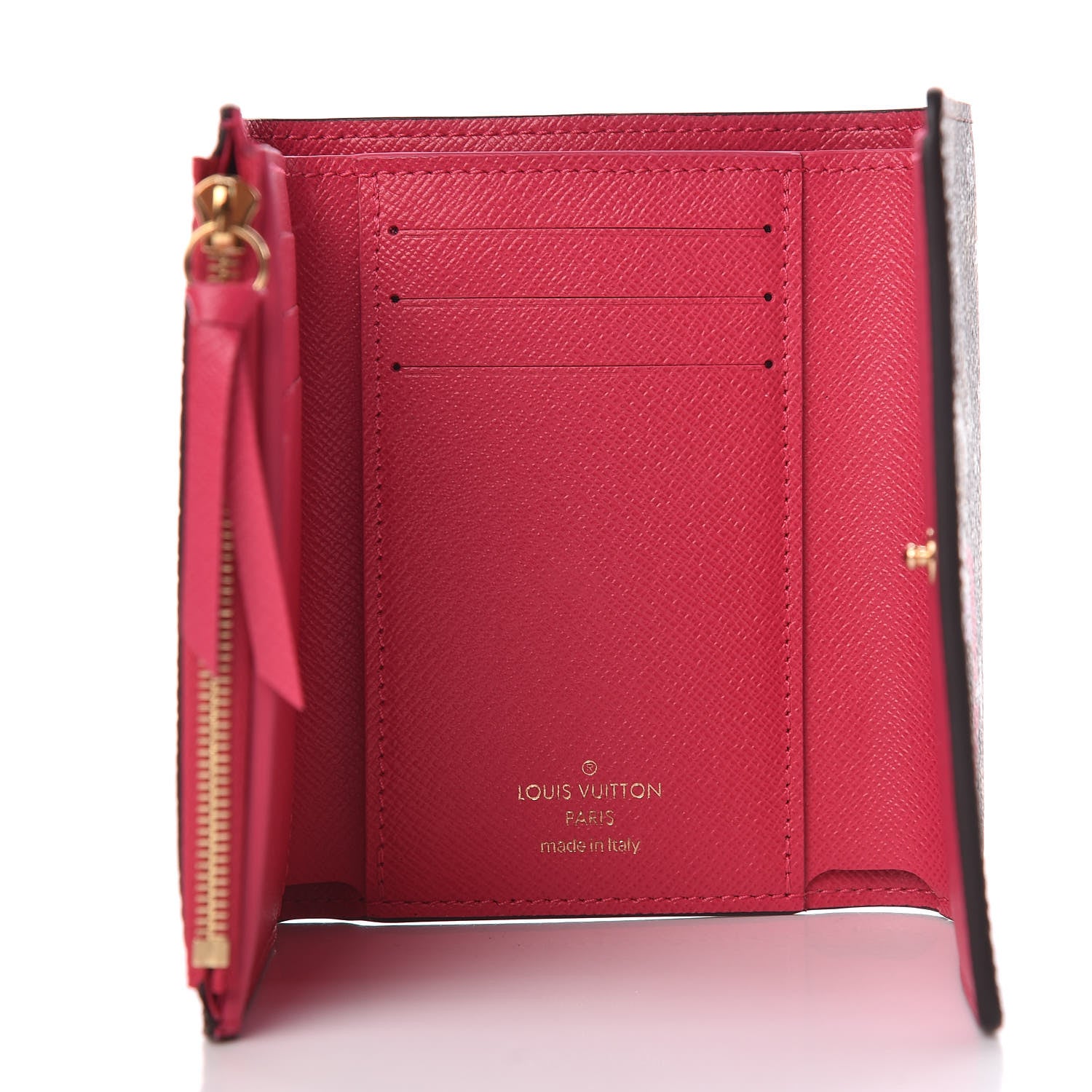 Louis Vuitton Monogram 2019 Christmas Animation Victorine Wallet Fuchsia 5 of 8