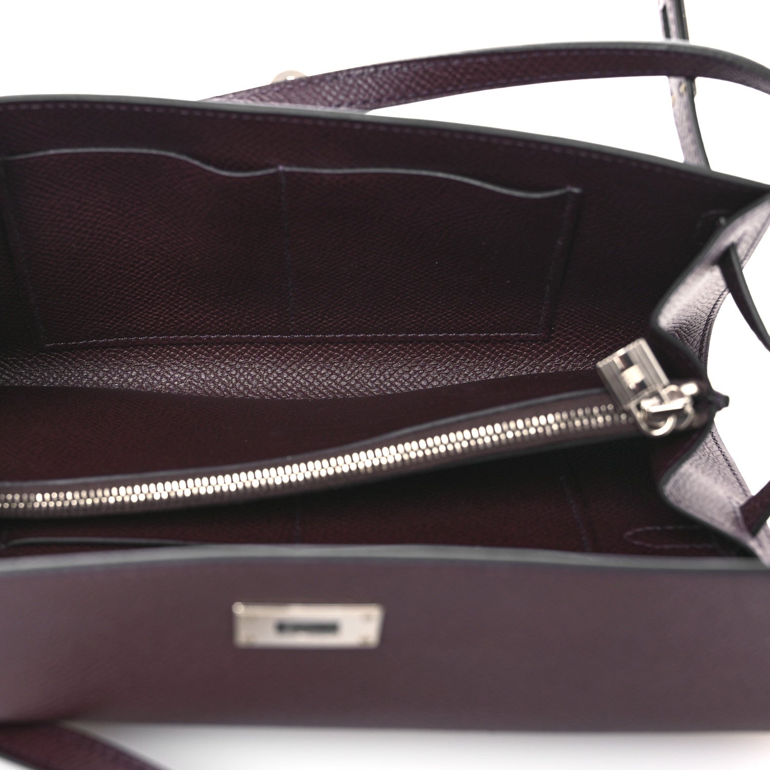 Hermes Epsom Kelly Wallet To Go Rouge Sellier 5 of 11