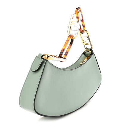 Fendi Vitello Palmellato Fendi O'Lock Swing Menta 3 of 10