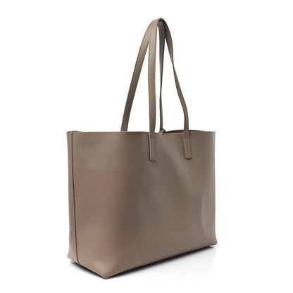 Saint Laurent Calfskin Large Shopping Tote Dark Beige 4 of 12