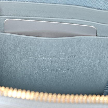 Christian Dior Patent Cannage Lady Dior Phone Holder Cloud Blue 6 of 10