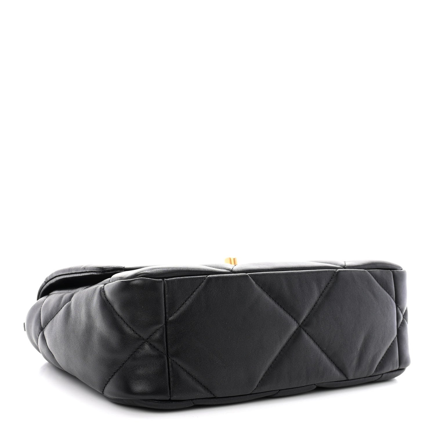 Chanel Lambskin Quilted Medium Chanel 19 Flap Black 4 of 10