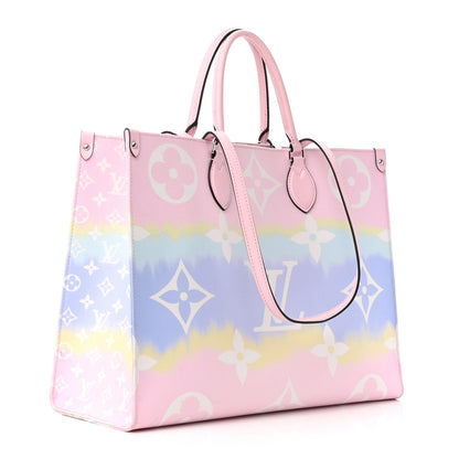Louis Vuitton Monogram Escale San Diego Onthego GM Pastel 2 of 9