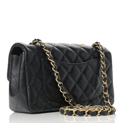 Chanel Lambskin Quilted Egyptian Amulet Mini Rectangular Flap Black 2 of 11