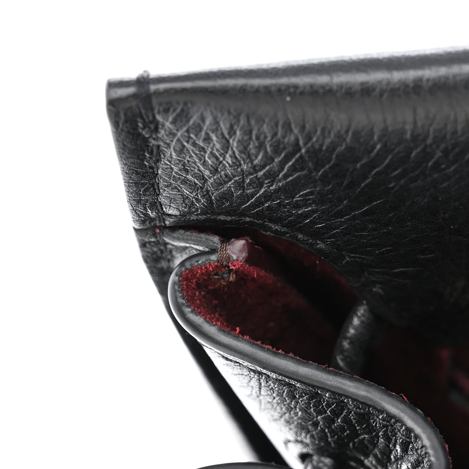 Mulberry Shiny Calfskin Small Iris Tote Black 12 of 13