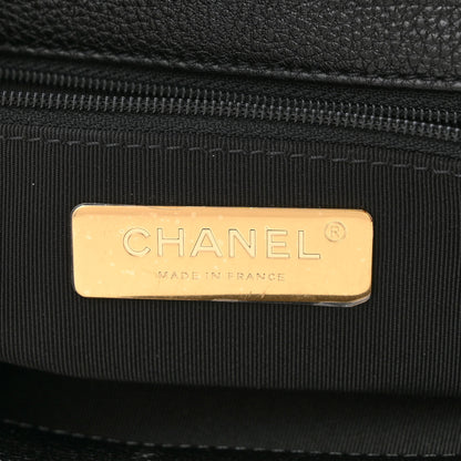 Chanel Calfskin Crochet Large Chanel 19 Flap Black 6 of 10