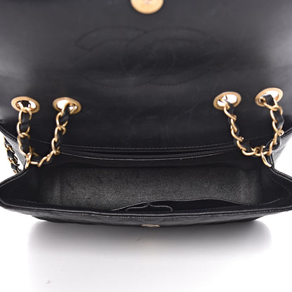 Chanel Caviar Quilted Medium CC Filigree Flap Black 5 of 13