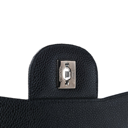 Chanel Caviar Quilted Jumbo Double Flap Black 15 of 15