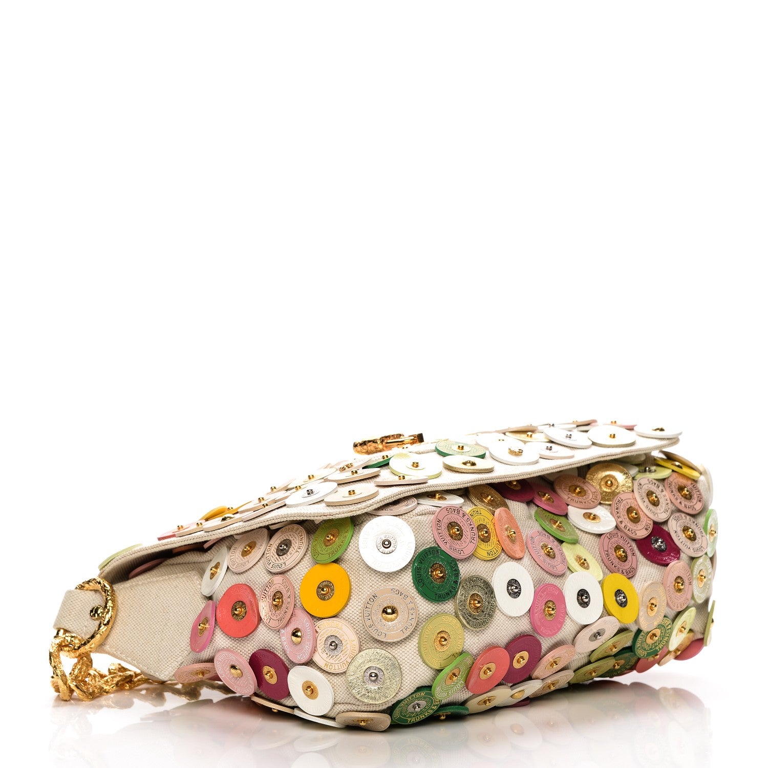Louis Vuitton Polka Dot Fleurs Viviane 4 of 10